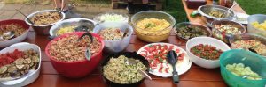 Salatbuffet 2016 Sommerfest